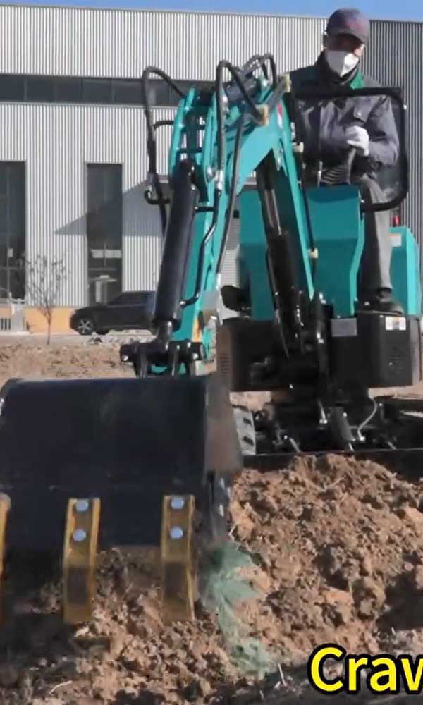SH12 Mini Excavator Test Drive