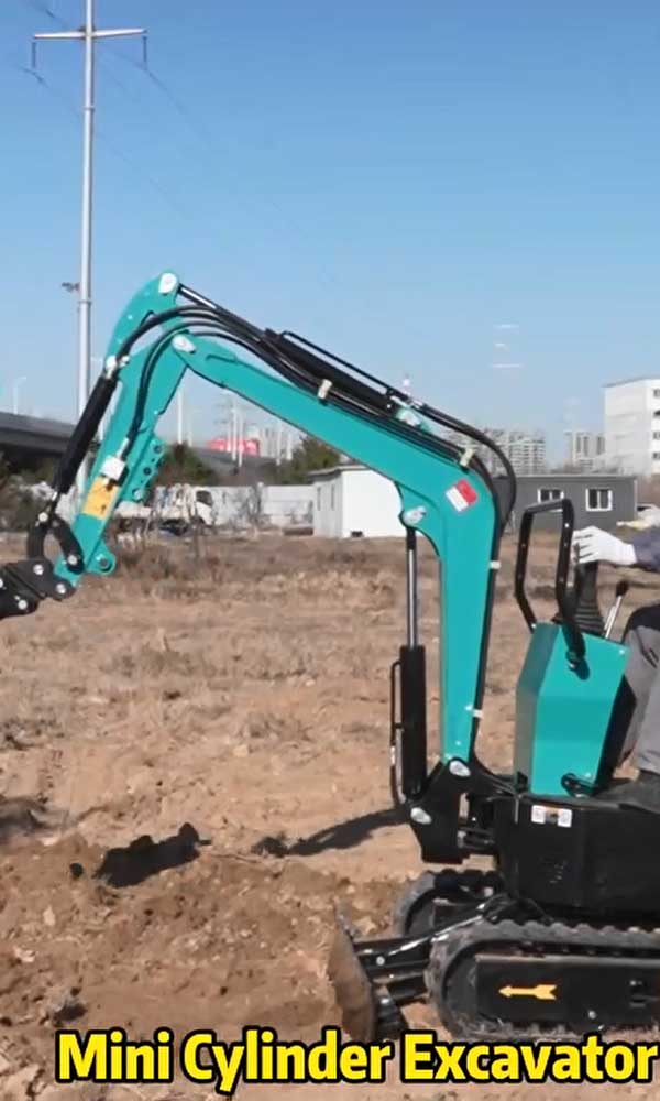 SH12 Mini Excavator Test Drive